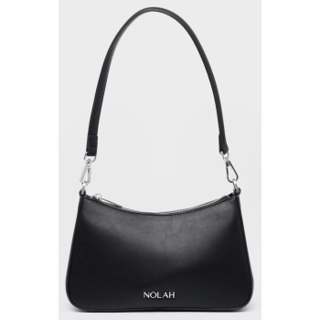 nolah γυναικεια τσαντα thelma black silver