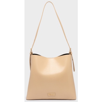nolah γυναικεια τσαντα ivana beige
