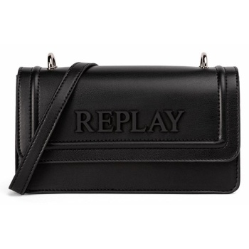 replay acc. leather woman fw3002.000.a0500e 0098 black