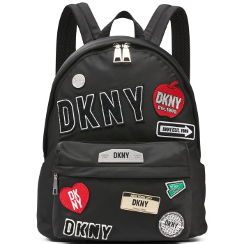 dkny backpack handbag nyc capsule r52kek28 bsv black/silver