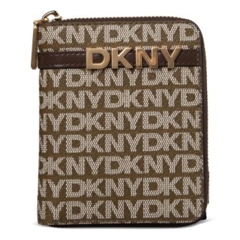 dkny γυναικειο πορτοφολι avril r5215m25 chino/chocolate n42 σε προσφορά