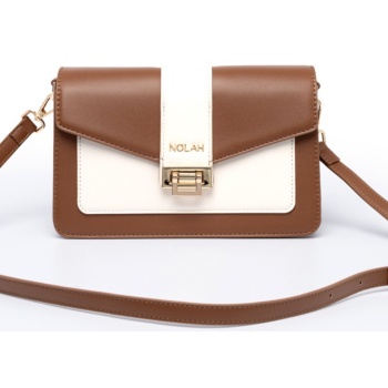 nolah γυναικεια τσαντα danny brown-cream light gold