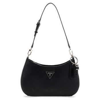 guess γυναικεια τσαντα noelle ii top zip hwzg9672180 black