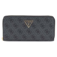 guess γυναικειο πορτοφολι laurel ii slg swsg7459146 coal logo