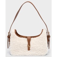 nolah γυναικεια τσαντα sheepy offwhite brown