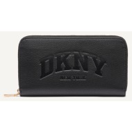 dkny γυναικειο πορτοφολι hadlee r541ao37 71w1 blk/gold