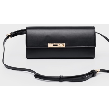 nolah γυναικεια τσαντα gabrielle black gold σε προσφορά