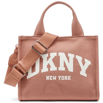 dkny γυναικεια tote handbag hadlee r41aoc80 00k7 hot cocoa