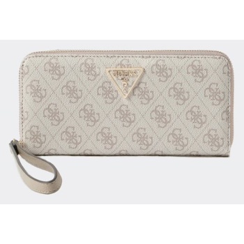 guess laurel ii slg large zip around αξεσουαρ γυναικειο