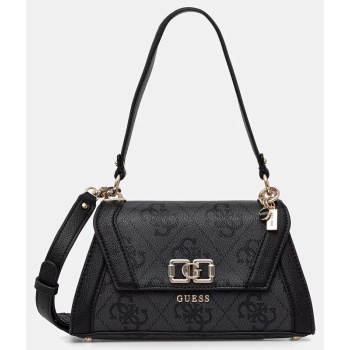 guess karnilla logo flap shldr bag τσαντα γυναικειο