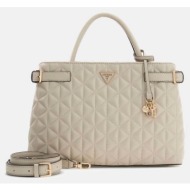 guess paisleigh girlfriend satchel τσαντα γυναικειο hwqg9883060 light taupe