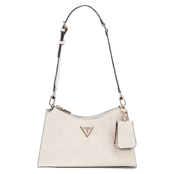 guess cresidia ii top zip shldr bag τσαντα γυναικειο