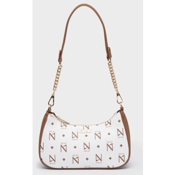 nolah γυναικεια τσαντα mona white-brown