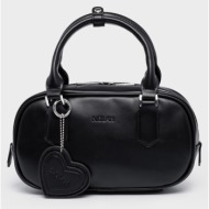 nolah γυναικεια τσαντα lovey black silver