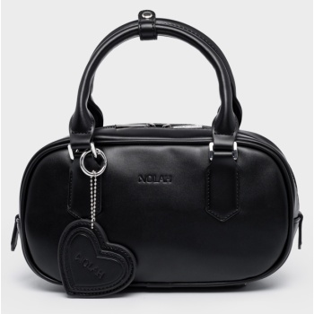 nolah γυναικεια τσαντα lovey black silver
