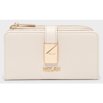 nolah γυναικειο πορτοφολι savvina ivory