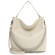 tamaris γυναικεια τσαντα kalia 34470 400 beige