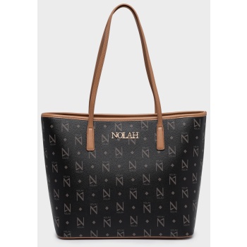 nolah γυναικεια τσαντα ansa brown