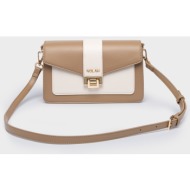 nolah γυναικεια τσαντα danny beige-cream