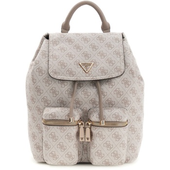 guess manhattan ii flap backpack τσαντα γυναικειο