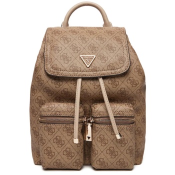guess manhattan ii flap backpack τσαντα γυναικειο
