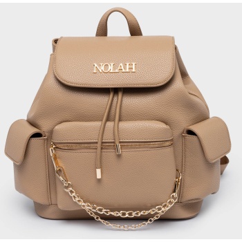 nolah γυναικεια τσαντα tasha light beige