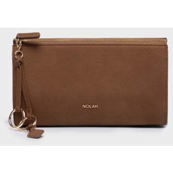 nolah γυναικεια τσαντα aura brown