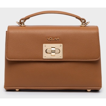 nolah γυναικεια τσαντα alba brown