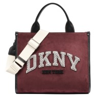 dkny tote handbag hadlee r62amr57 awn aged wine