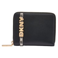 dkny πορτοφολι avril r6216m25 bgd blk/gold