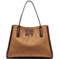dkny tote handbag josie r62ami97 alm almond