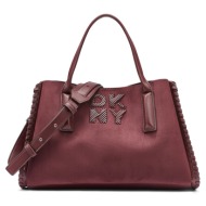 dkny satchels handbag josie r62dmi98 awn aged wine