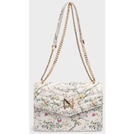 nolah γυναικεια τσαντα mia white floral