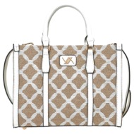 γυναικεία τσάντα tote verde 16-0007793