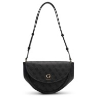 γυναικεία τσάντα χιαστί guess hwsg9756210_coal logo