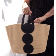 ψαθινη τσαντα - mike