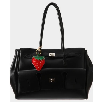 charm bag - strawberry