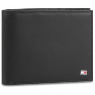 μεγάλο ανδρικό πορτοφόλι tommy hilfiger - eton cc and coin pocket am0am00651 black 002