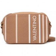 τσάντα valentino - island vbs6bb04 camel/multi aπομίμηση δέρματος/-saffiano