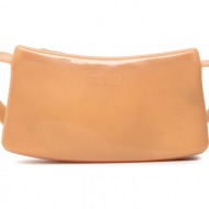 τσάντα melissa - baguete bag + camila coutinho 34370 beige ae372 υλικό/-mel-flex