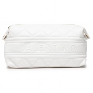 τσαντάκι καλλυντικών valentino ada vbe51o510 bianco απομίμηση δέρματος/-απομίμηση δέρματος