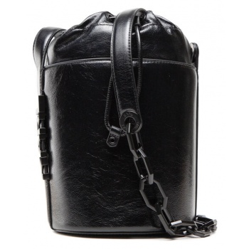 τσάντα karl lagerfeld 220w3021 black φυσικό δέρμα/grain σε προσφορά