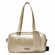 τσάντα nobo nbag-m3050-c023 χρυσό απομίμηση δέρματος/-απομίμηση δέρματος