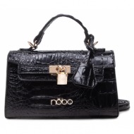 τσάντα nobo nbag-m0610-c020 μαύρο απομίμηση δέρματος/-απομίμηση δέρματος