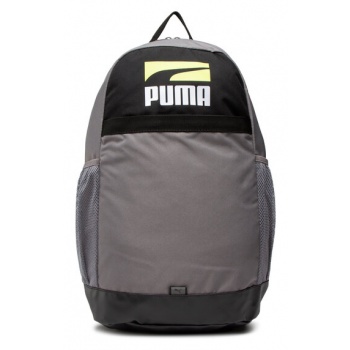 σακίδιο puma plus backpack ii 783910 07 grey υφασμα/-ύφασμα