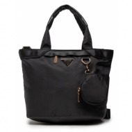 τσάντα monnari bag0790-020 black 1 υφασμα/-ύφασμα