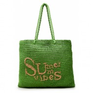 τσάντα jenny fairy mja-c-342-70-01 green υλικό/-υλικό υψηλής ποιότητας