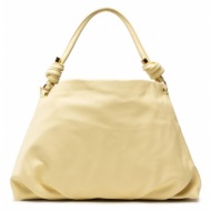 τσάντα jenny fairy mjo-j-213-50-01 yellow απομίμηση δέρματος/-απομίμηση δέρματος
