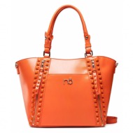τσάντα nobo nbag-m2410-c003 πορτοκαλί απομίμηση δέρματος/-απομίμηση δέρματος