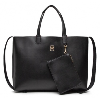 τσάντα tommy hilfiger iconic tommy tote aw0aw13142 bds